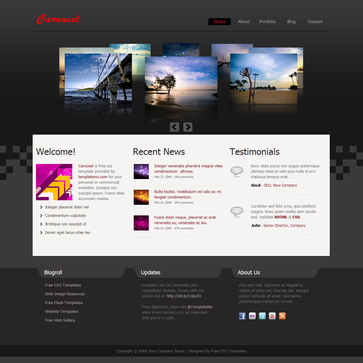 Website Templates Free Download Html With Css Javascript Jquery 