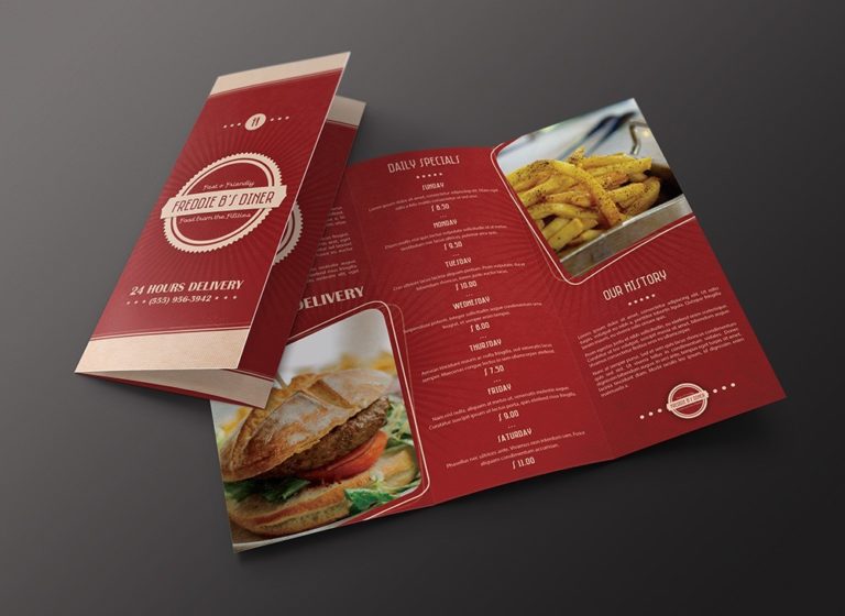 14 Red Brochure Designs for Inspiration - Techiestate