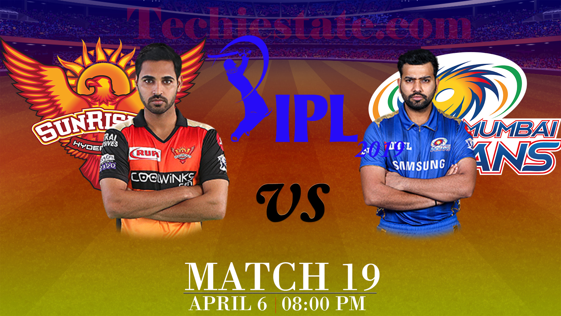 SRH Vs MI Live score